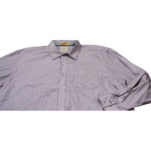 Tommy Bahama Jeans Mens Long Sleeve Button Up Dress Shirt Size XXL